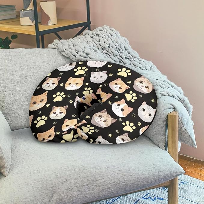 Cat Paw Nursing Pillow Cover for Breastfeeding Pillow, Ultra Soft and Cozy Nursing Pillow Slipcovers Good Choice for Mom or Baby