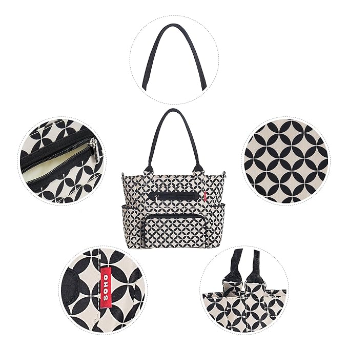 SoHo Grand Central Station Diaper Bag 7Pc, Stars
