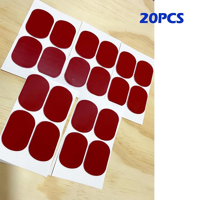 20 Pcs Replacement Adhesive Double-Sided Tapes for Safety Locks | Universal Fit Cabinet Locks Drawer,Strong Adhesive Remove Without Leaving Trace, Double-Sided Adhesive for Cabinet Locks ﻿