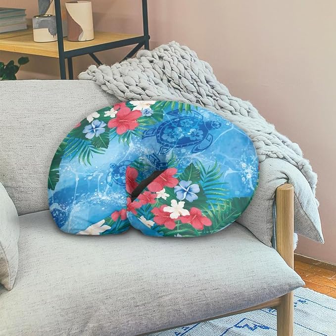 Tropical Turtle Nursing Pillow Cover, Premium Quality Soft Breast Feeding Pillow Covers Great for Breastfeeding Moms