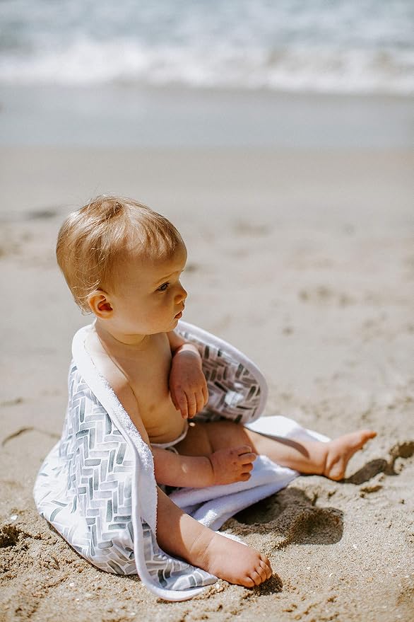 Copper Pearl Hooded Bath Towels Premium Knit/Terry Cloth Baby Towels with Hood, Pockets, and Cool Designs - Great to Gift and Make Bath Time Fun - Baby Bath Towel, Alta