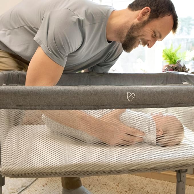 SwaddleMe by Ingenuity Easy Change Baby Swaddle in Size Small/Medium, 0-3 Months, 7-14 Pounds, 3-Pack with Easy Change Zipper - Little Bees
