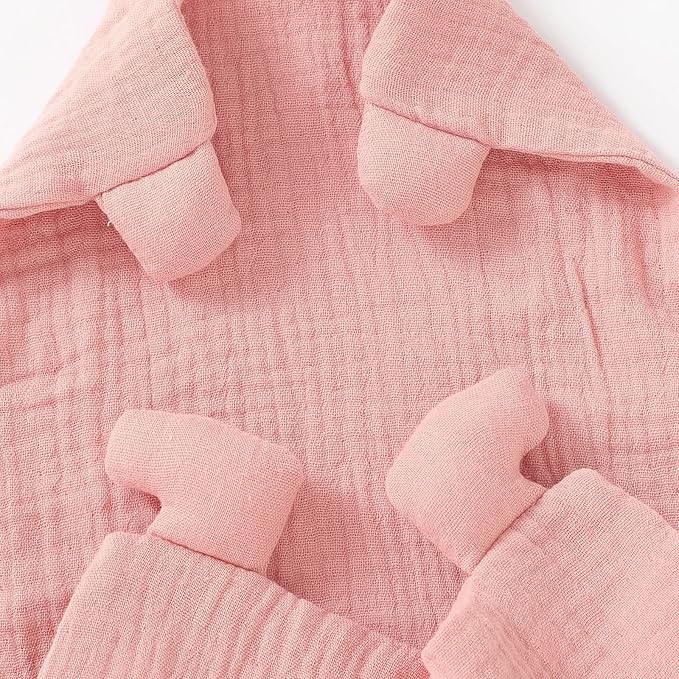 Organic Cotton Bunny Loveys for Babies,Newborn Baby Lovey Security Blanket,Lovies for Babies New Born Baby Unique Neutral Gifts Boys and Girls (Bunny1-Pink)