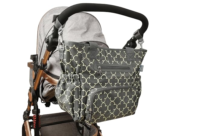 SoHo Grand Central Station Diaper Bag (Green)