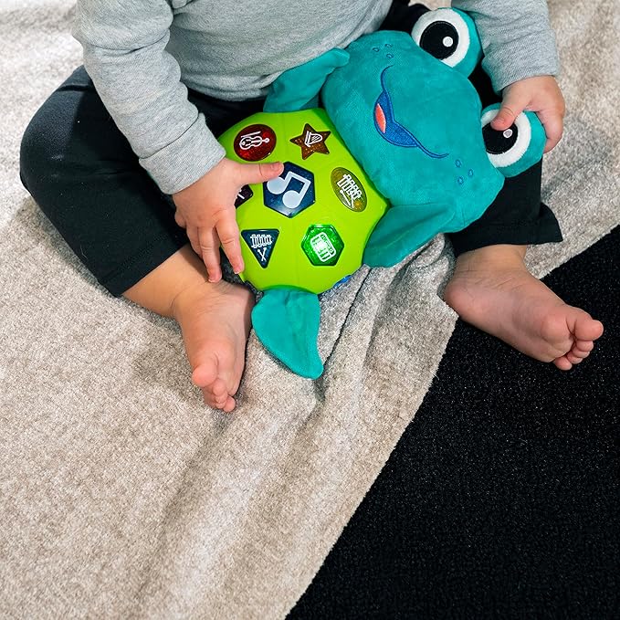 Baby Einstein Ocean Explorers Neptune?™s Cuddly Plush Composer Musical Discovery Toy, Ages 6 Months and up