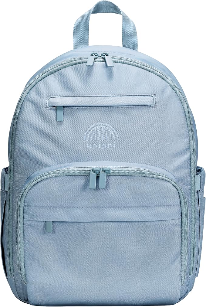 uninni Large Diaper Bag Backpack for Moms & Dads–Baby Diaper Bag with portable Changing Pad, Removable Pacifier Case - Forest Green