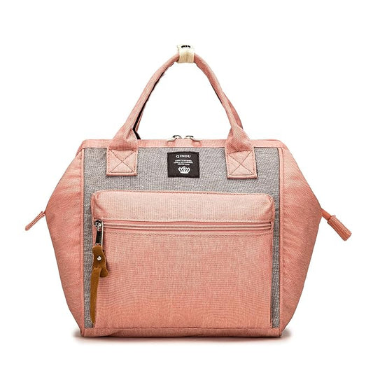 Beaulyn Small Diaper Bag Backpack, Mini Diaper Tote & Portable Crossbody Backpack with Insulated Pocket