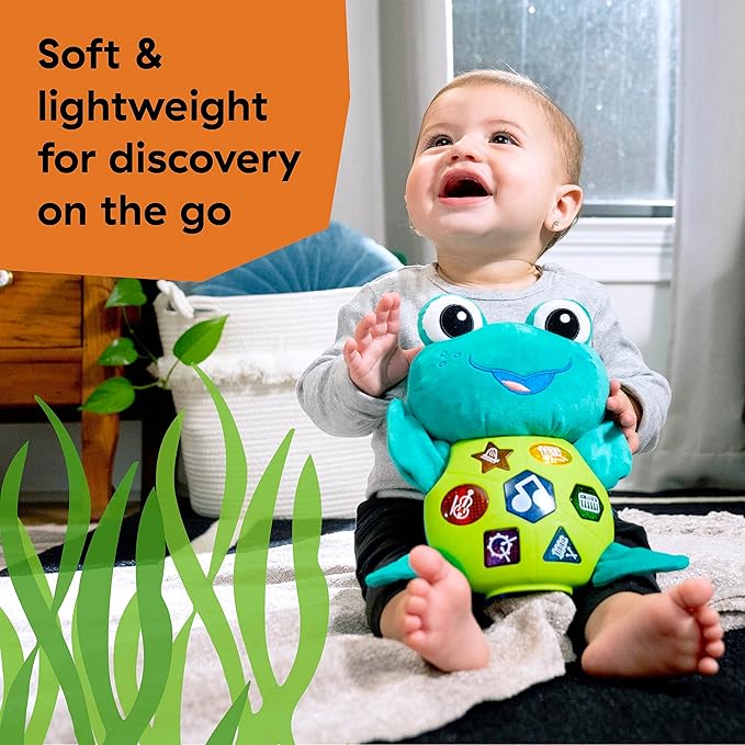 Baby Einstein Ocean Explorers Neptune?™s Cuddly Plush Composer Musical Discovery Toy, Ages 6 Months and up