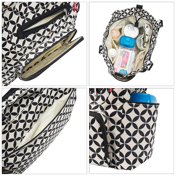 SoHo Grand Central Station Diaper Bag 7Pc, Stars