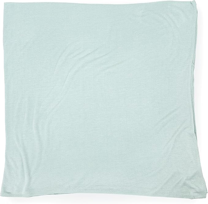 Little Unicorn Premium Stretch Knit Swaddle Blanket | Super Soft with Optimal Stretch & Breathability for swaddling (Frost Green)