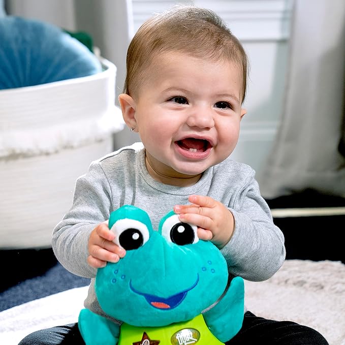 Baby Einstein Ocean Explorers Neptune?™s Cuddly Plush Composer Musical Discovery Toy, Ages 6 Months and up