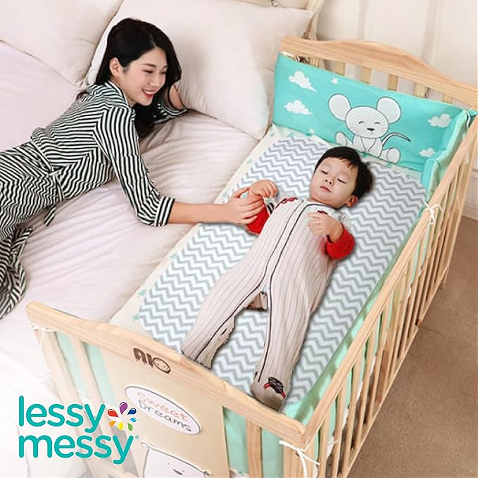 Portable Diaper Changing Mat - Extra Large Waterproof Travel Changing Pad | Machine Washable & Dryer Safe | Wipeable Baby Changing Mat for Nursery, Car, & On-The-Go (Grey)