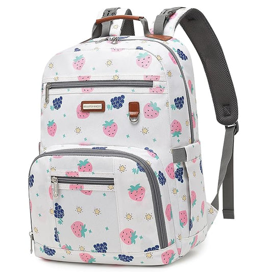 Diaper Bag Backpack, Large Baby Nappy Bags with Portable Changing Pad for Boys and GirlsMultifunction Travel Baby Bag for Moms Dads, Shower Gifts Waterproof and Stylish