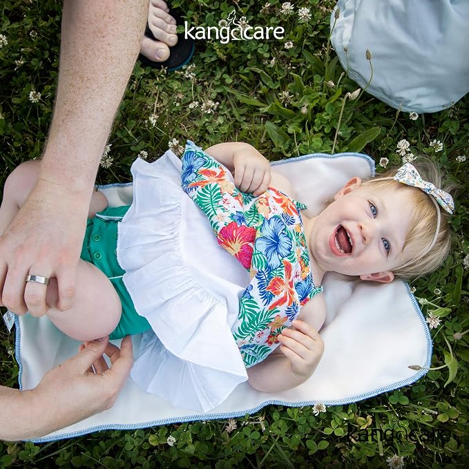 Kanga Care Reusable Absorbent & Waterproof Changing Pad 24" x 15" - Hoot