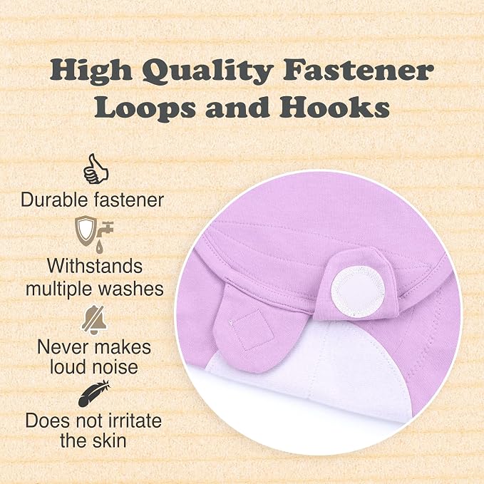 Swaddles for Newborns – 4-Pack Infant Swaddles 0-3 Months – Adjustable Swaddle Sleep Sack with Zipper – Soft Organic Cotton Baby Wrap for Safe & Cozy Sleep