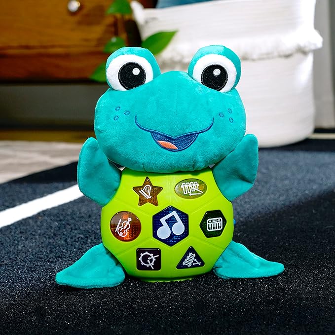 Baby Einstein Ocean Explorers Neptune?™s Cuddly Plush Composer Musical Discovery Toy, Ages 6 Months and up