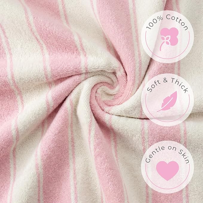 ZICOTO Stylish Hooded Beach Towel for Kids - Extra Soft and Fast Drying Poncho for Toddlers 0-3 Years is Made of Premium Cotton - Perfect Baby Cover Up for Beach Days or Pool and Bath Time Adventures