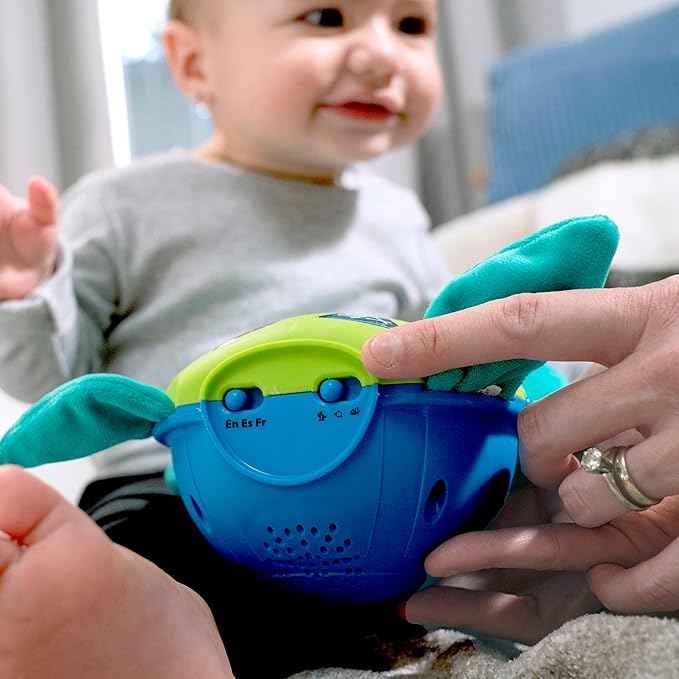 Baby Einstein Ocean Explorers Neptune?™s Cuddly Plush Composer Musical Discovery Toy, Ages 6 Months and up