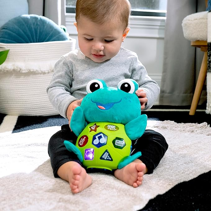 Baby Einstein Ocean Explorers Neptune?™s Cuddly Plush Composer Musical Discovery Toy, Ages 6 Months and up