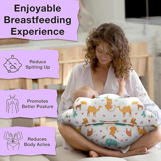 PILLANI Baby Shower Gifts: Nursing Pillow for Breastfeeding & Diaper Bag - Baby Registry Search