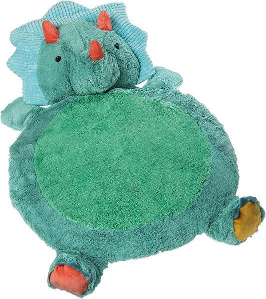 Mary Meyer Bestever Baby Mat Cushioned Tummy Time Floor Play Mats for Babies and Toddlers, 31 x 23-Inches, Pebblesaurus Dinosaur