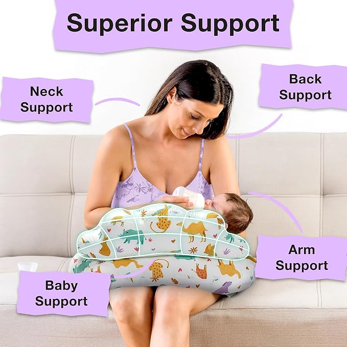 PILLANI Baby Shower Gifts: Nursing Pillow for Breastfeeding & Diaper Bag - Baby Registry Search