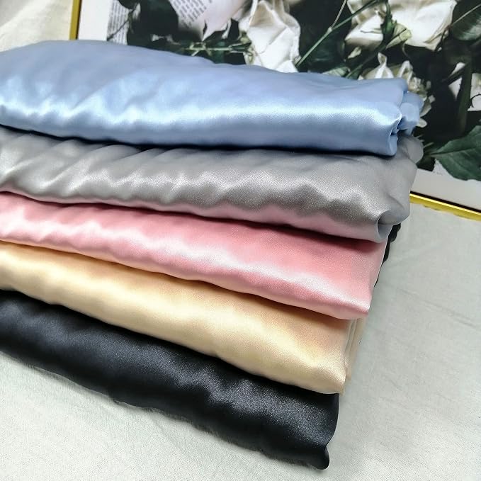 Baby Soft Silk Blanket - 100% Mulberry Silk On One Layer with Minky Plush Dot Blanket Backing - Reversible Double Layer, Gift for Girls/Boys Best for Summer (28 x 40 inch, Dark Grey)