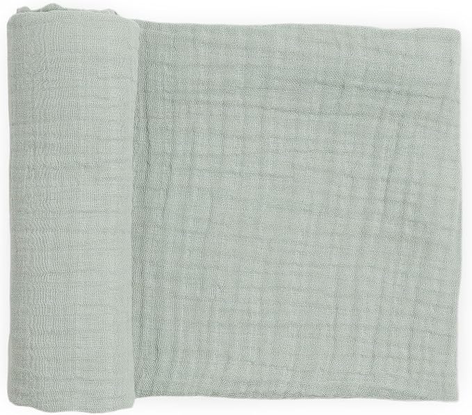 Little Unicorn Muslin Swaddle Blanket for Newborns & Infants | Soft & Breathable Fabric | Baby Blanket for Swaddling, Nursing, Shower Gifts (White Sage)