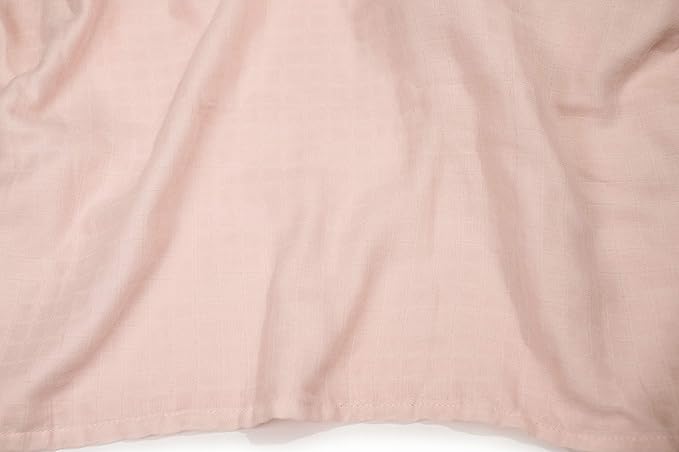 Swaddle Blankets for Baby Girls - Pink Muslin Swaddling Blanket - 100% Organic Cotton Baby Girl Muslin Swaddle Blanket - Gauze Swaddling Blankets and Baby Receiving Blanket - 47”x47”