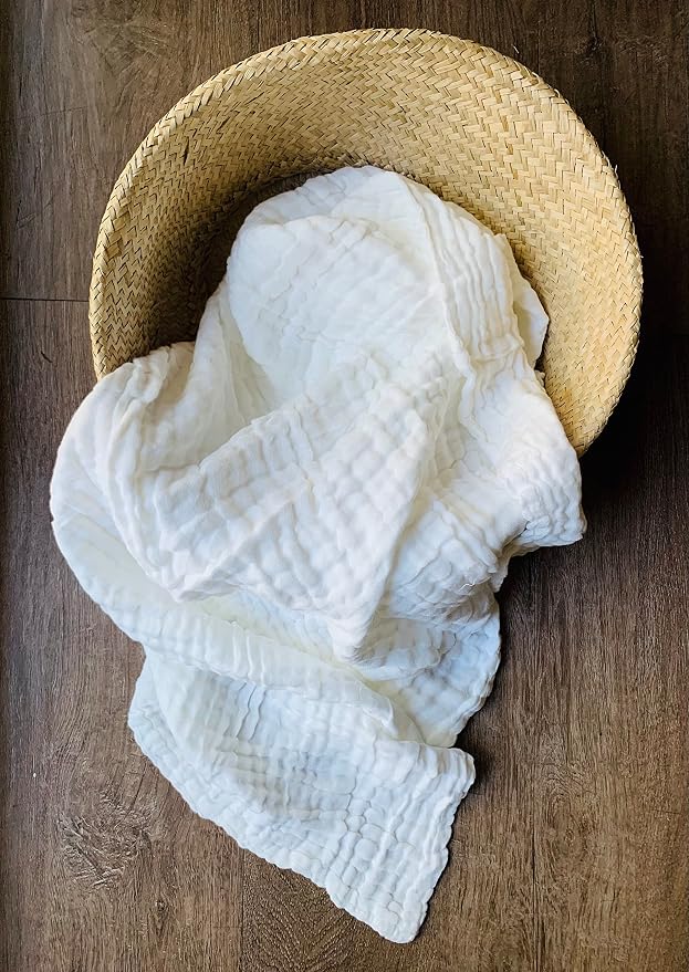 Leyl&Ari Waffle Baby Blanket, 100% Organic Cotton Soft Thin Honeycomb Breathable Summer Thermal for Infant, Newborn, Toddler Crib, Gender Neutral Essential Accessories and Gift (Sage Set)