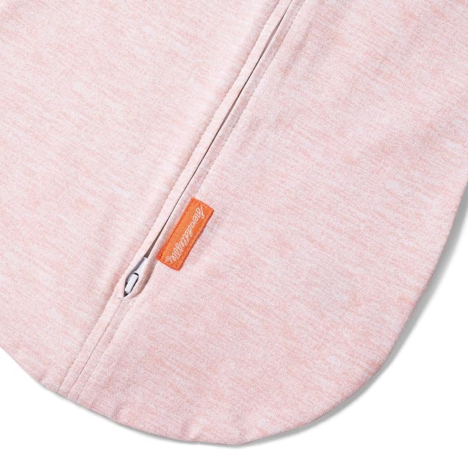 SwaddleMe by Ingenuity Compression Baby Swaddle Pod, Two-Way Zipper for Easy Diaper Changes, Improves Sleep & Calms Startle Reflex, 0-2 Months, 1.0 TOG, 2-Pack - I Heart You
